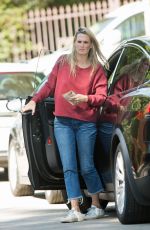 MOLLY SIMS Out and About in Los Angeles 10/04/2017