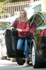 MOLLY SIMS Out and About in Los Angeles 10/04/2017