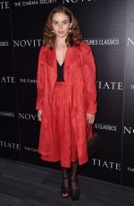MORGAN SAYLOR at Novitiate Screening in New York 10/26/2017