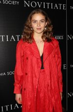 MORGAN SAYLOR at Novitiate Screening in New York 10/26/2017