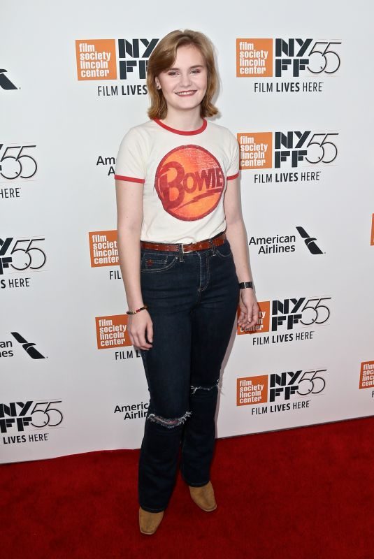 MORGAN TURNER at Wonderstruck Premiere at 55th New York Film Festival 10/07/2017