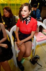 MORGANE POLANSKI at Miu Miu Fashion Show in Paris 10/03/2017