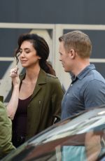 MOZHAN MARNO on the Set of The Blacklist in New York 10/03/2017
