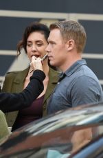 MOZHAN MARNO on the Set of The Blacklist in New York 10/03/2017