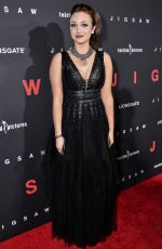 MYKIE at Jigsaw Premiere in Los Angeles 10/25/2017