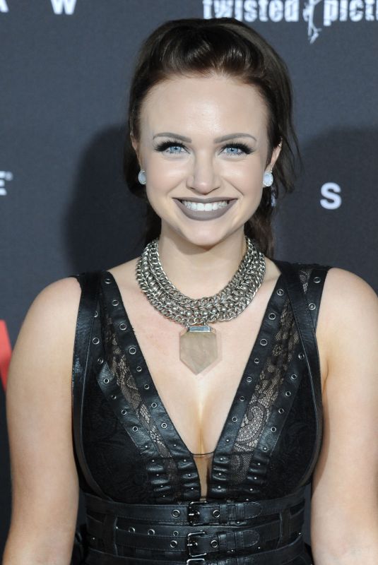 MYKIE at Jigsaw Premiere in Los Angeles 10/25/2017