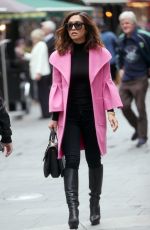 MYLEENE KLASS Arrives at Global Radio in London 10/14/2017