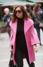 MYLEENE KLASS Arrives at Global Radio in London 10/14/2017