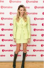 NADINE COYLE at Lorraine Show in London 10/10/2017