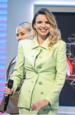 NADINE COYLE at Lorraine Show in London 10/10/2017