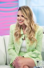 NADINE COYLE at Lorraine Show in London 10/10/2017