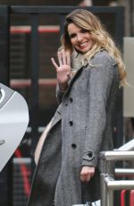 NADINE COYLE Leaves ITV Studios in London 10/10/2017