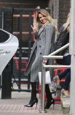 NADINE COYLE Leaves ITV Studios in London 10/10/2017