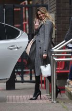 NADINE COYLE Leaves ITV Studios in London 10/10/2017