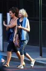 NAOMI WATTS Leaves Yoga Class in New York 10/01/2017