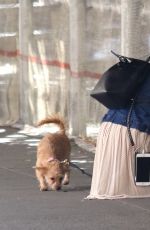 NAOMI WATTS Picks Up After Her Dog in in New York 10/04/2017