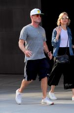 NAOMI WTTS Out with Her Brother Ben in New York 10/22/2017