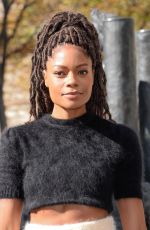 NAOMIE HARRIS at Miu Miu Show at Paris Fashion Week 10/03/2017