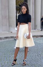 NAOMIE HARRIS at Miu Miu Show at Paris Fashion Week 10/03/2017