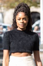 NAOMIE HARRIS at Miu Miu Show at Paris Fashion Week 10/03/2017