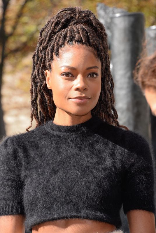 NAOMIE HARRIS at Miu Miu Show at Paris Fashion Week 10/03/2017