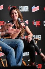 NATALIA CORDOVA-BUCKLEY at Agents of S.H.I.E.L.D. Panel at Ney York Comic-con 10/07/2017