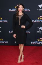 NATALIA CORDOVA-BUCKLEY at Thor: Ragnarok Premiere in Los Angeles 10/10/2017