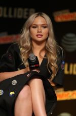 NATALIE ALYN LIND at The Gifted Panel at New York Comic-con in New York 10/08/2017