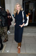 NATALIE DORMER at BBC Radio 2 Studio in London 10/13/2017