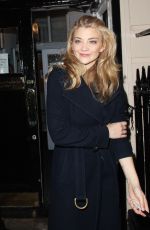 NATALIE DORMER Leaves Haymarket Theatre in London 10/18/2017