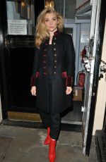 NATALIE DORMER Leaves Haymarket Theatre in London 10/21/2017