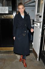 NATALIE DORMER Leaves Haymarket Theatre in London 10/28/2017