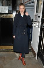 NATALIE DORMER Leaves Haymarket Theatre in London 10/28/2017