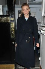 NATALIE DORMER Leaves Haymarket Theatre in London 10/28/2017