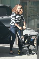 NATALIE PORTMAN Out and About in Century City 10/20/2017