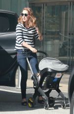 NATALIE PORTMAN Out and About in Century City 10/20/2017