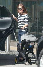 NATALIE PORTMAN Out and About in Century City 10/20/2017