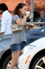 NATALIE PORTMAN Out and About in Los Angeles 10/26/2017