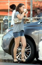 NATALIE PORTMAN Out and About in Los Angeles 10/26/2017
