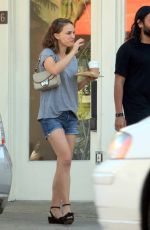 NATALIE PORTMAN Out and About in Los Angeles 10/26/2017
