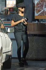 NAYA RIVERA at 7-Eleven in Los Angeles 10/06/2017