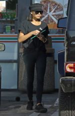NAYA RIVERA at 7-Eleven in Los Angeles 10/06/2017
