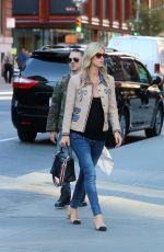 NICKY HILTON Out and About in New York 10/20/2017