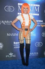 NICKY WHELAN at 2017 Maxim Halloween Party in Los Angeles 10/21/2017