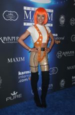 NICKY WHELAN at 2017 Maxim Halloween Party in Los Angeles 10/21/2017