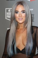 NICOLA HUGHES at Kiss FM’s Haunted House Party in London 10/26/2017