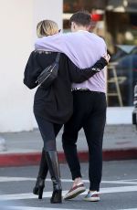 NICOLA PELTZ and Anwar Hadid Out for Pinkberry Yogurt in Beverly Hills10/18/2017