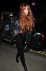 NICOLA ROBERTS Arrives at Cantina Laredo in London 10/28/2017
