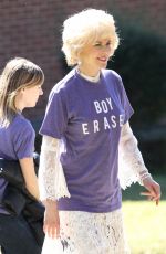 NICOLE KIDMAN on the Set of Boy Erased in Atlanta 10/17/2017