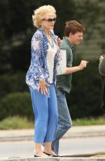 NICOLE KIDMAN on the Set of Boy Erased in Atlanta 10/29/2017